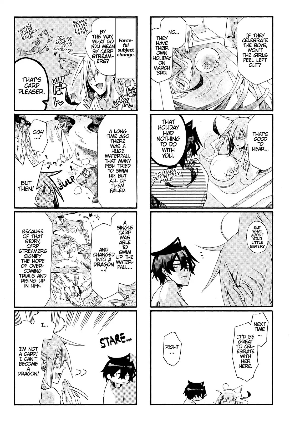 Orenchi no Furo Jijou Chapter 46 page 15 - Chapter 46: Carp Streamers at My House