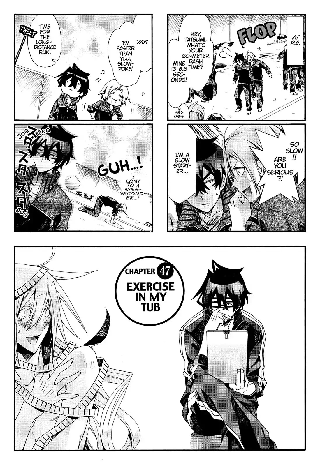 Orenchi no Furo Jijou Chapter 47 page 1 - Chapter 47: Exercise in My Tub