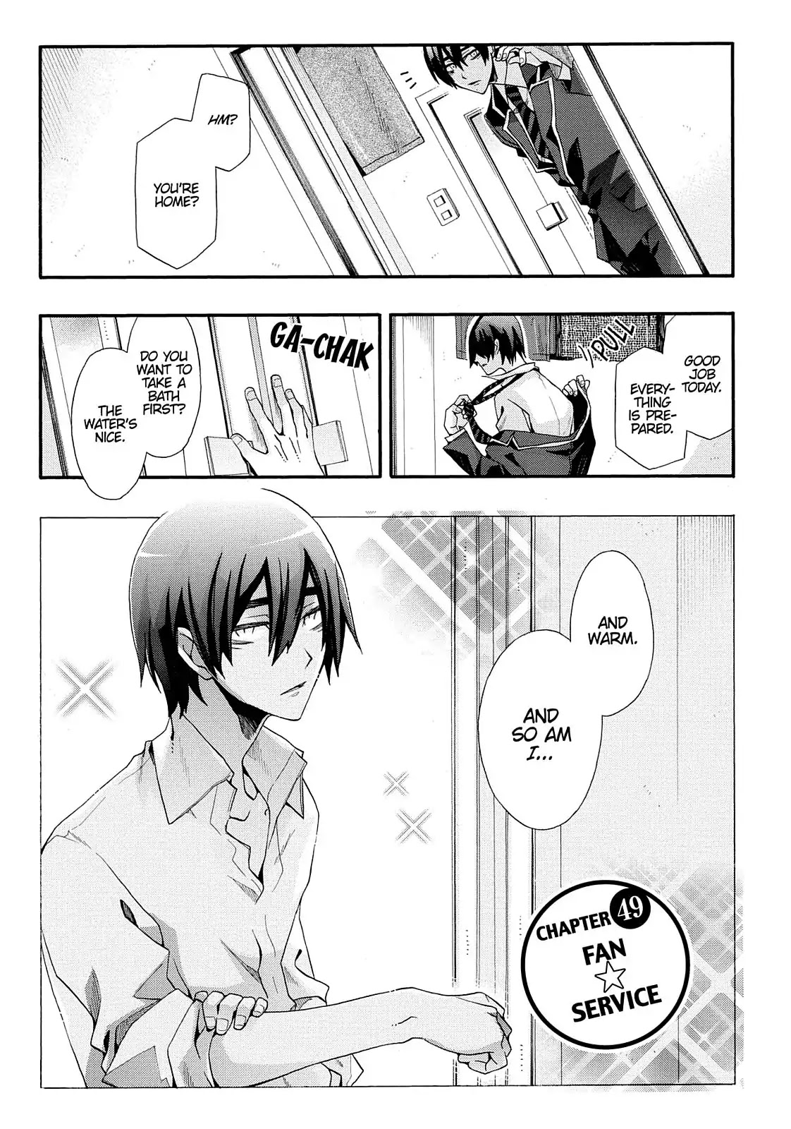 Orenchi no Furo Jijou Chapter 49 page 1 - Chapter 49: Fan ✩ Service
