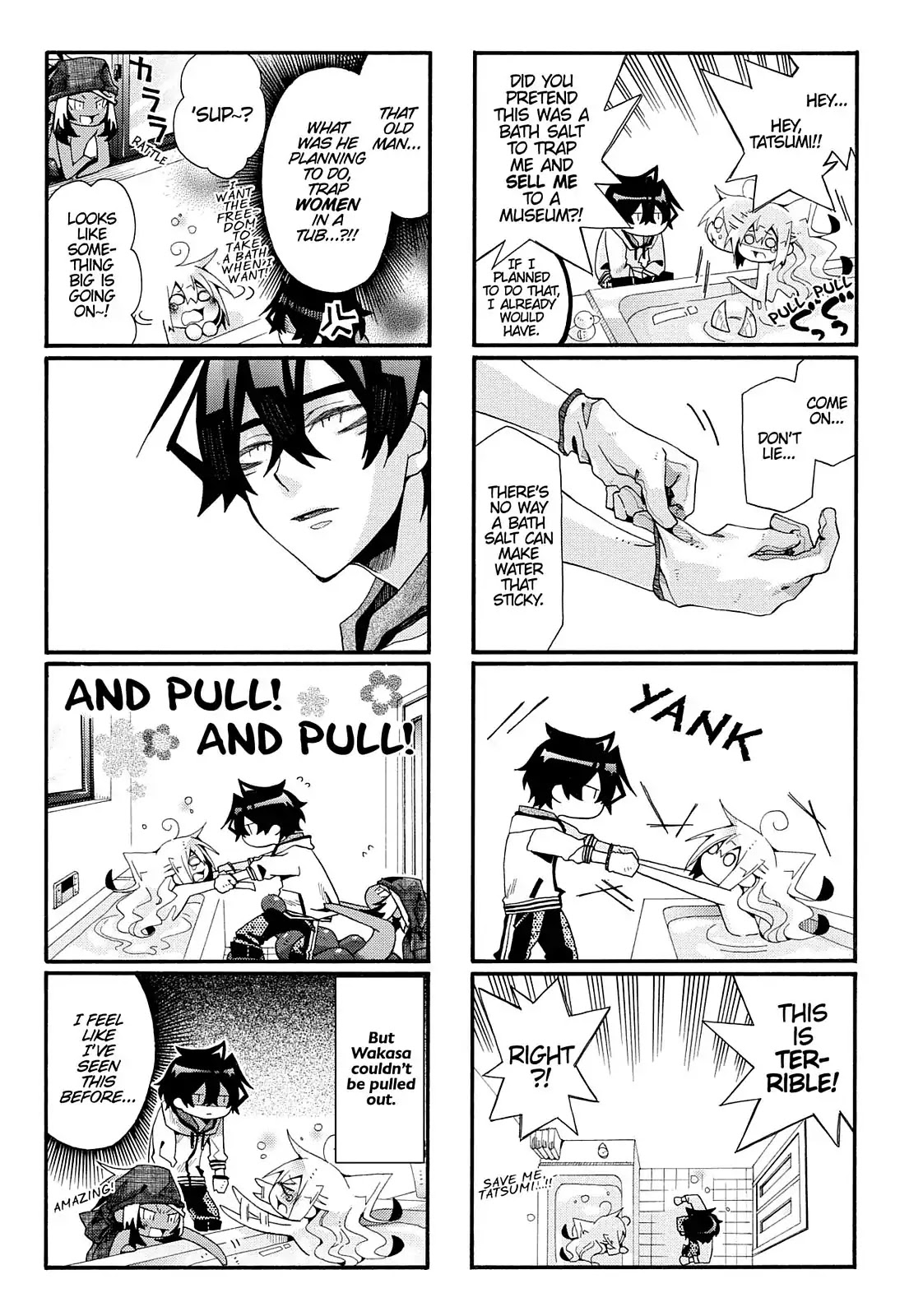 Orenchi no Furo Jijou Chapter 50 page 5 - Chapter 50: Hisatora-San's Stormy Appearance