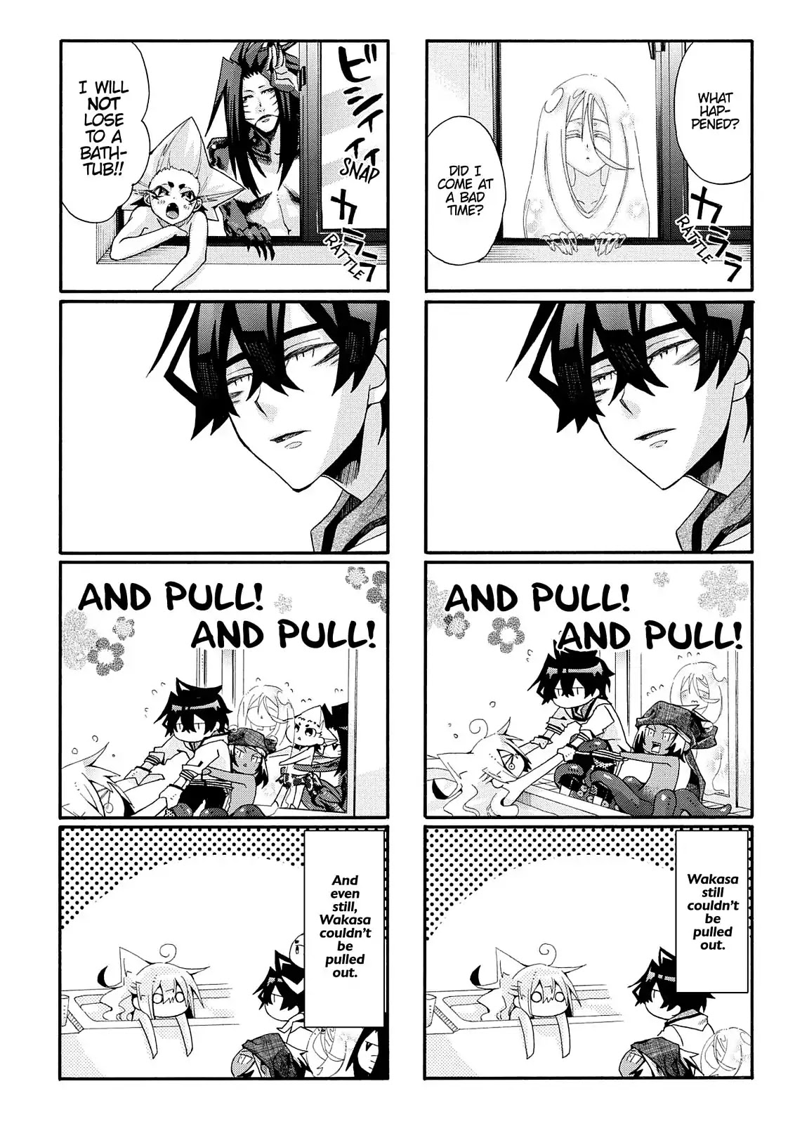 Orenchi no Furo Jijou Chapter 50 page 6 - Chapter 50: Hisatora-San's Stormy Appearance