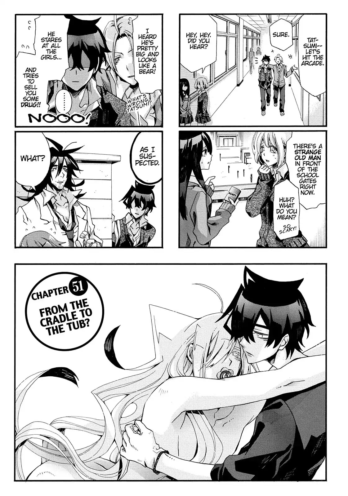 Orenchi no Furo Jijou Chapter 51 page 1 - Chapter 51: From the Cradle to the Tub?