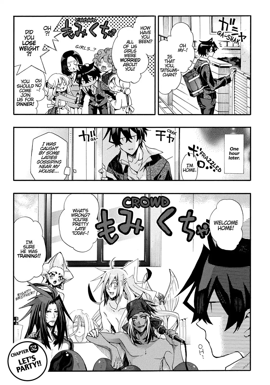 Orenchi no Furo Jijou Chapter 52 page 1 - Chapter 52: Let's Party!!