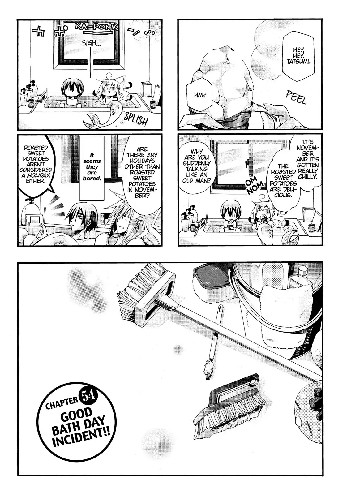 Orenchi no Furo Jijou Chapter 54 page 1 - Chapter 54: Good Bath Day Inciden!!