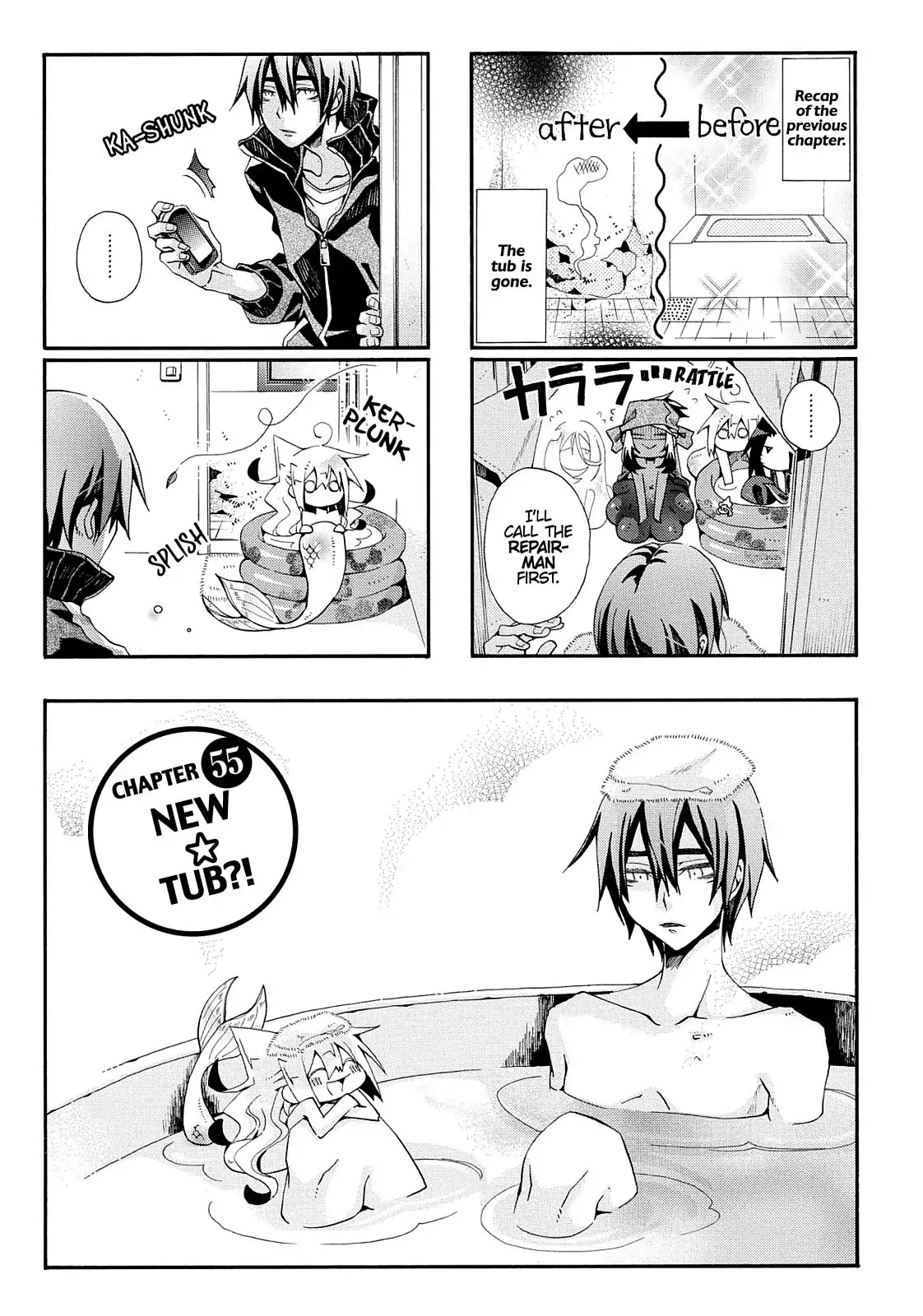 Orenchi no Furo Jijou Chapter 55 page 1 - Chapter 55: New ✩ Tub?!