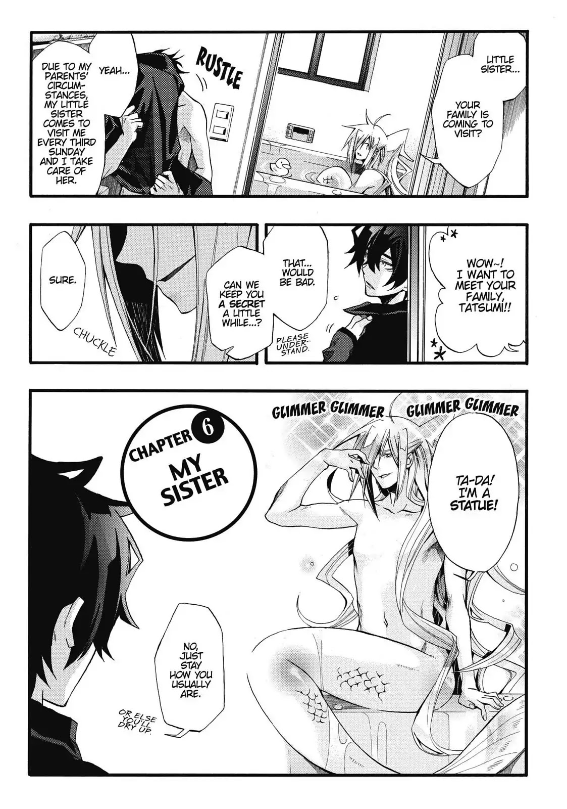 Orenchi no Furo Jijou Chapter 6 page 1 - Chapter 6: My Sister