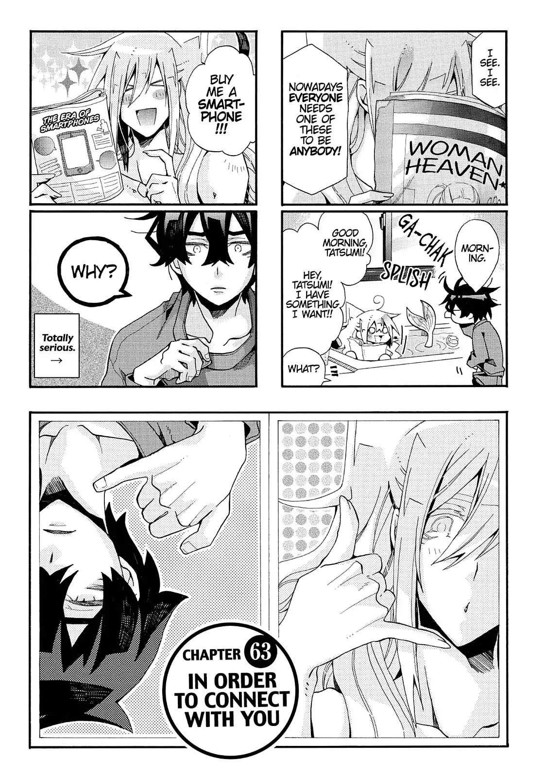 Orenchi no Furo Jijou Chapter 63 page 1 - Chapter 63: In Order to Connect with You