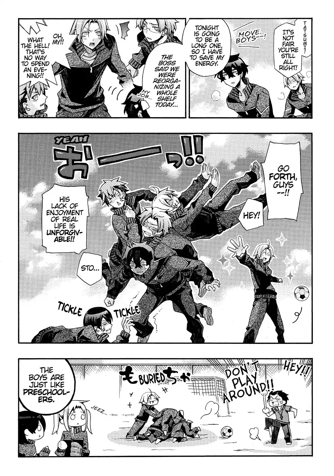 Orenchi no Furo Jijou Chapter 69 page 3 - Chapter 69: Tatsumi'S Day Wakasa's Day