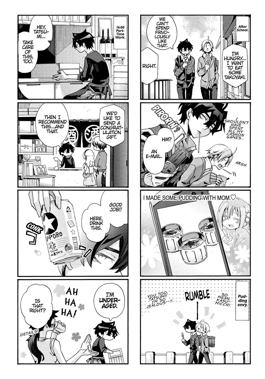 Orenchi no Furo Jijou Chapter 69 page 4 - Chapter 69: Tatsumi'S Day Wakasa's Day