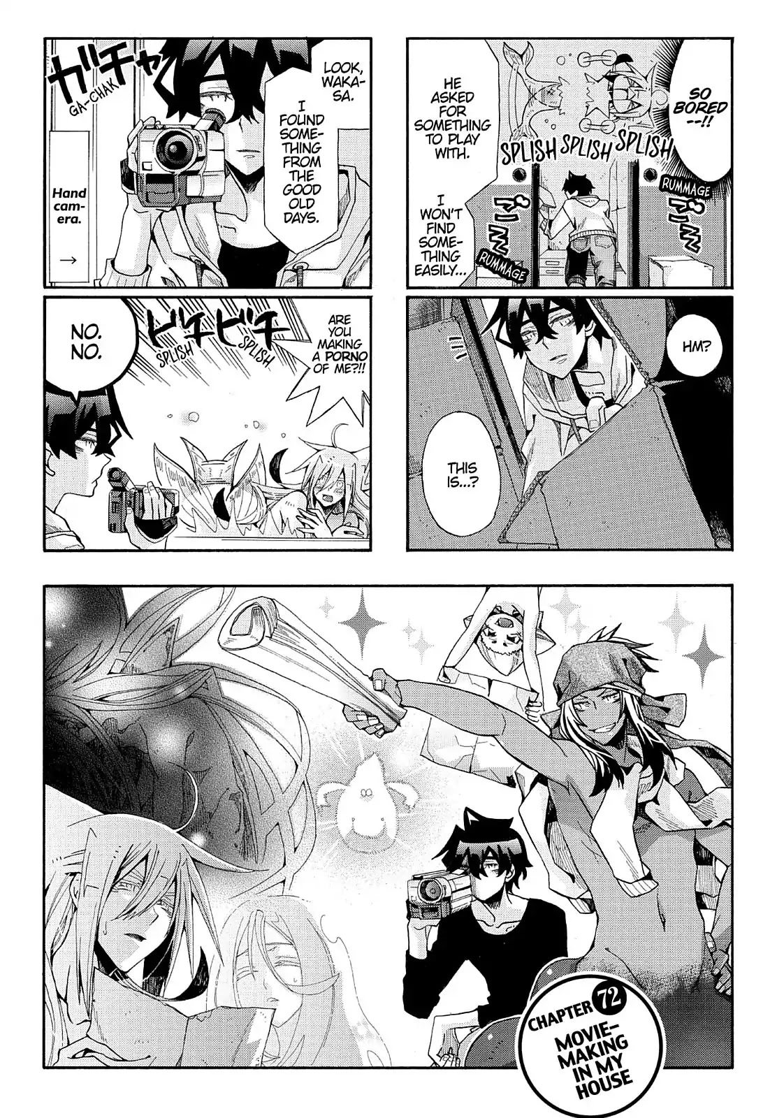 Orenchi no Furo Jijou Chapter 72 page 1 - Chapter 72: Movie-Making in My House