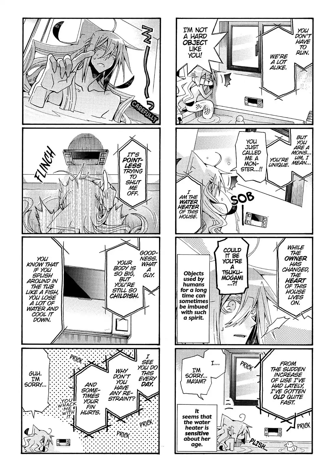Orenchi no Furo Jijou Chapter 74 page 4 - Chapter 74: Kyuu-Chan the Water Heater