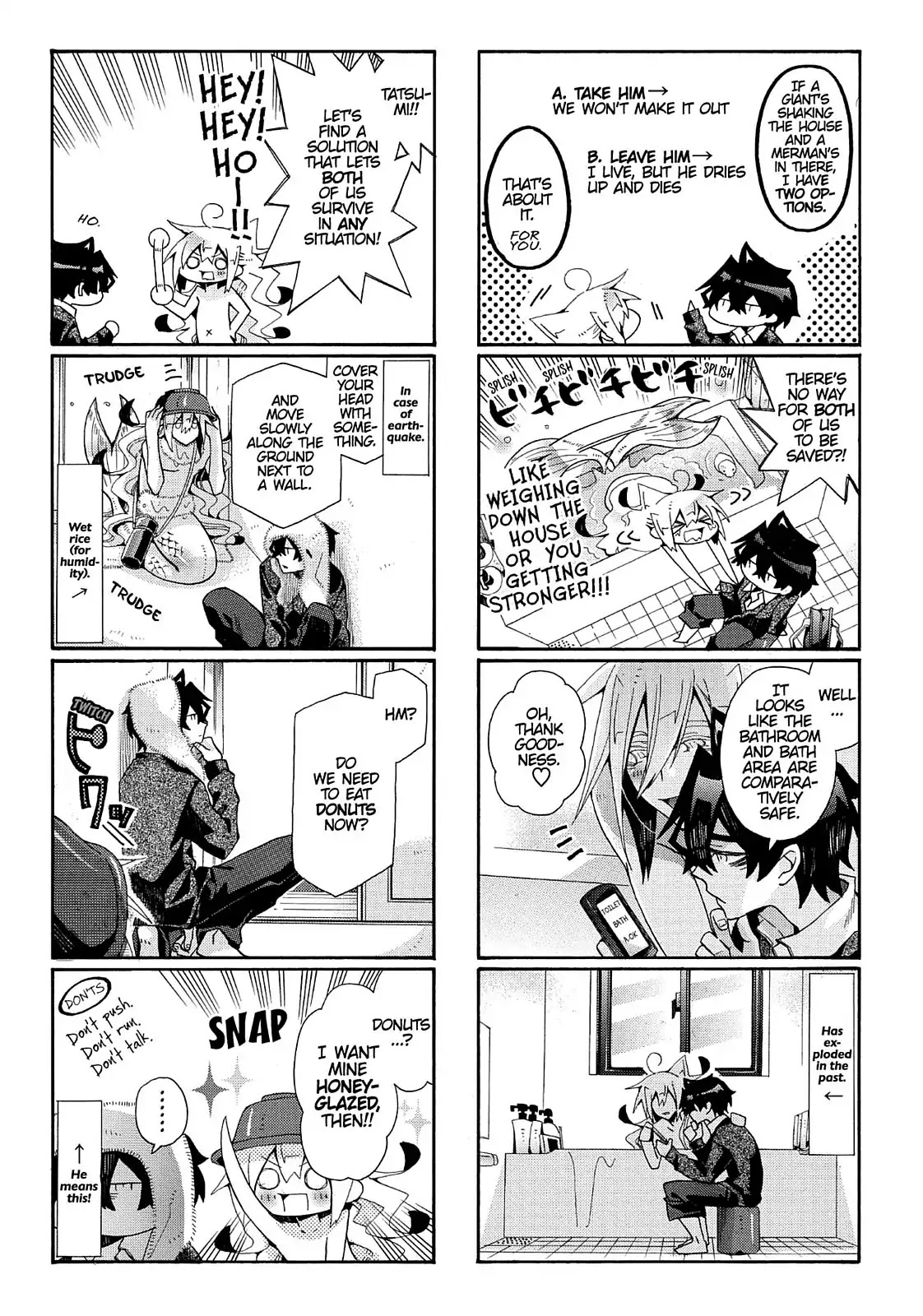 Orenchi no Furo Jijou Chapter 77 page 3 - Chapter 77: The Emergency Drills at My House