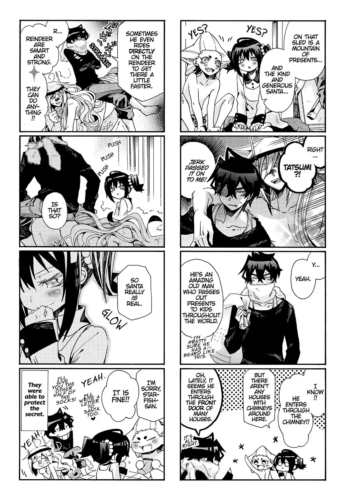Orenchi no Furo Jijou Chapter 78 page 5 - Chapter 78: The Santa at My House