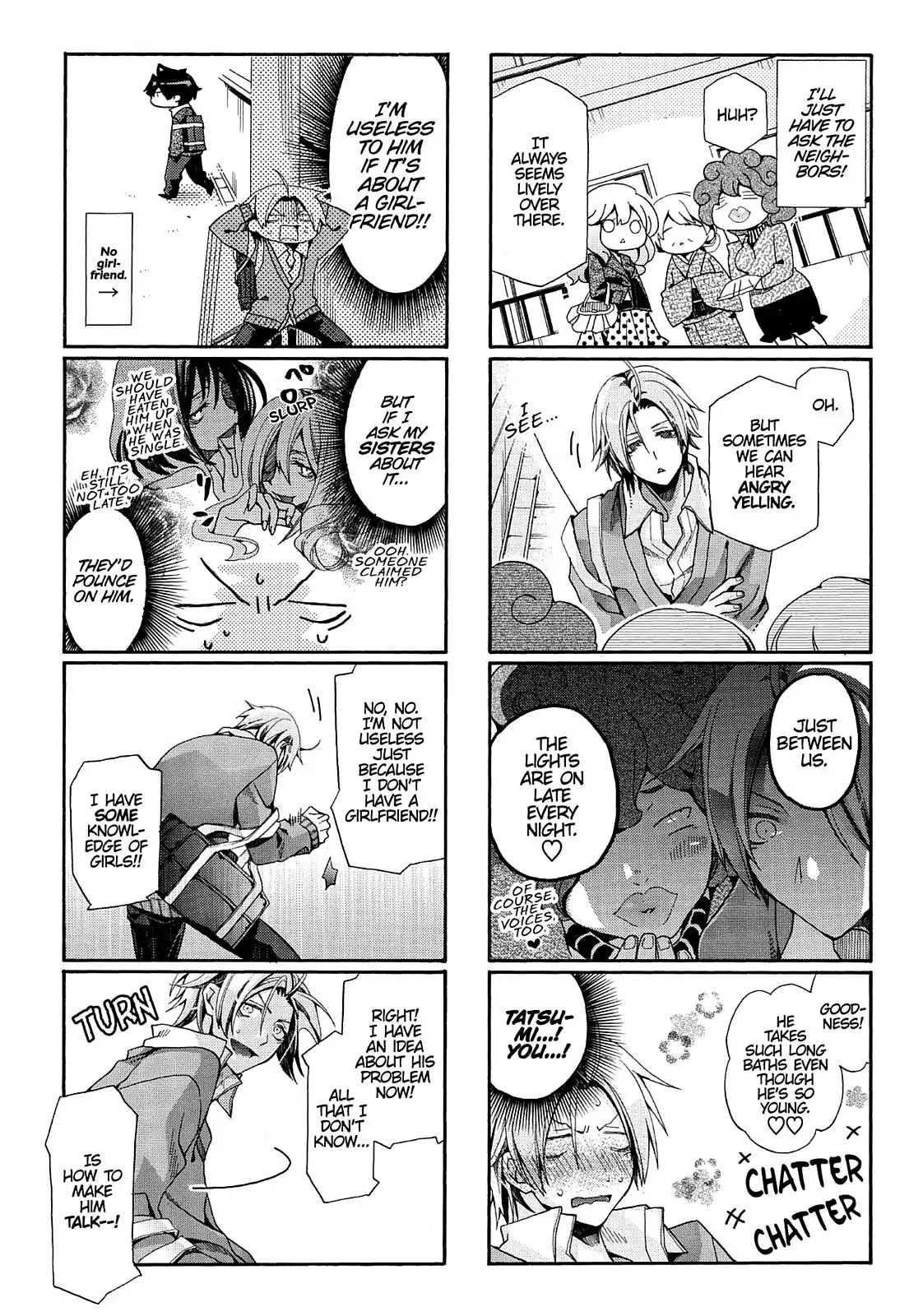 Orenchi no Furo Jijou Chapter 79 page 6 - Chapter 79: Sousuke Worries about Tatsumi