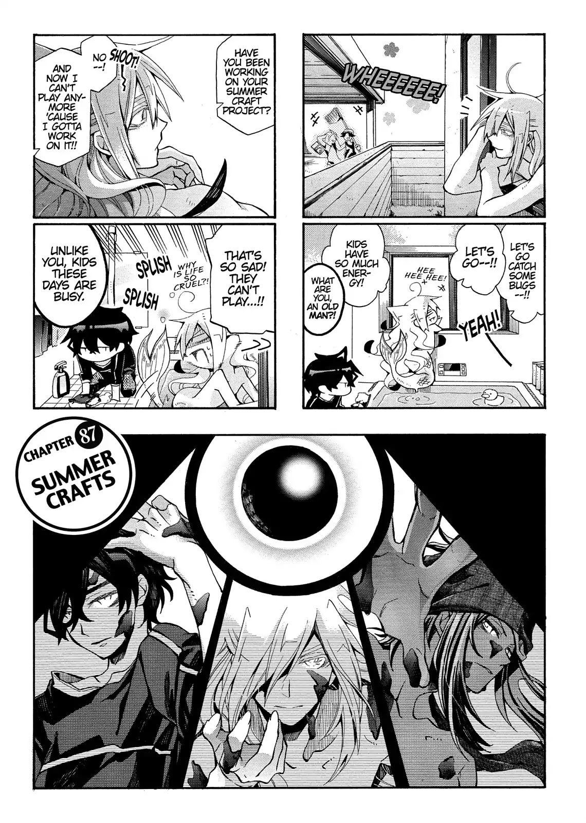 Orenchi no Furo Jijou Chapter 87 page 1 - Chapter 87: Summer Crafts