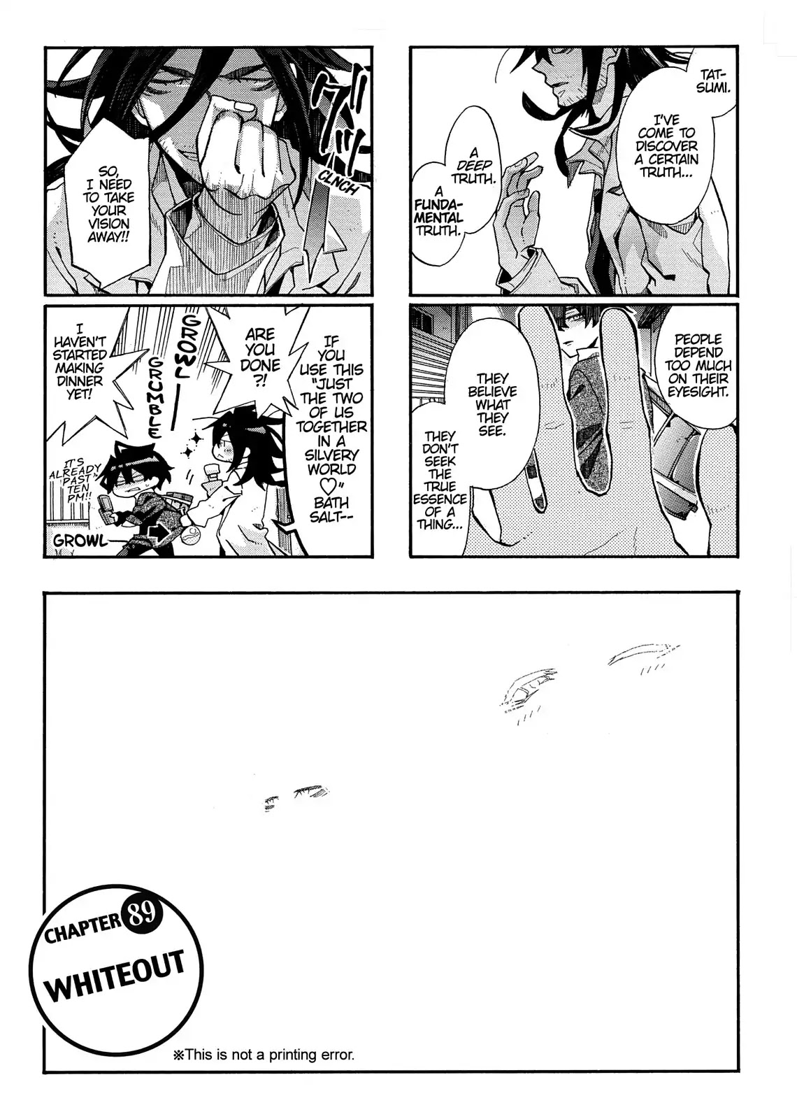Orenchi no Furo Jijou Chapter 89 page 1 - Chapter 89: Whiteout