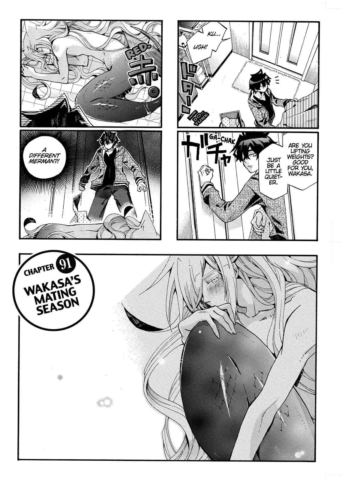 Orenchi no Furo Jijou Chapter 91 page 1 - Chapter 91: Wakasa's Mating Season