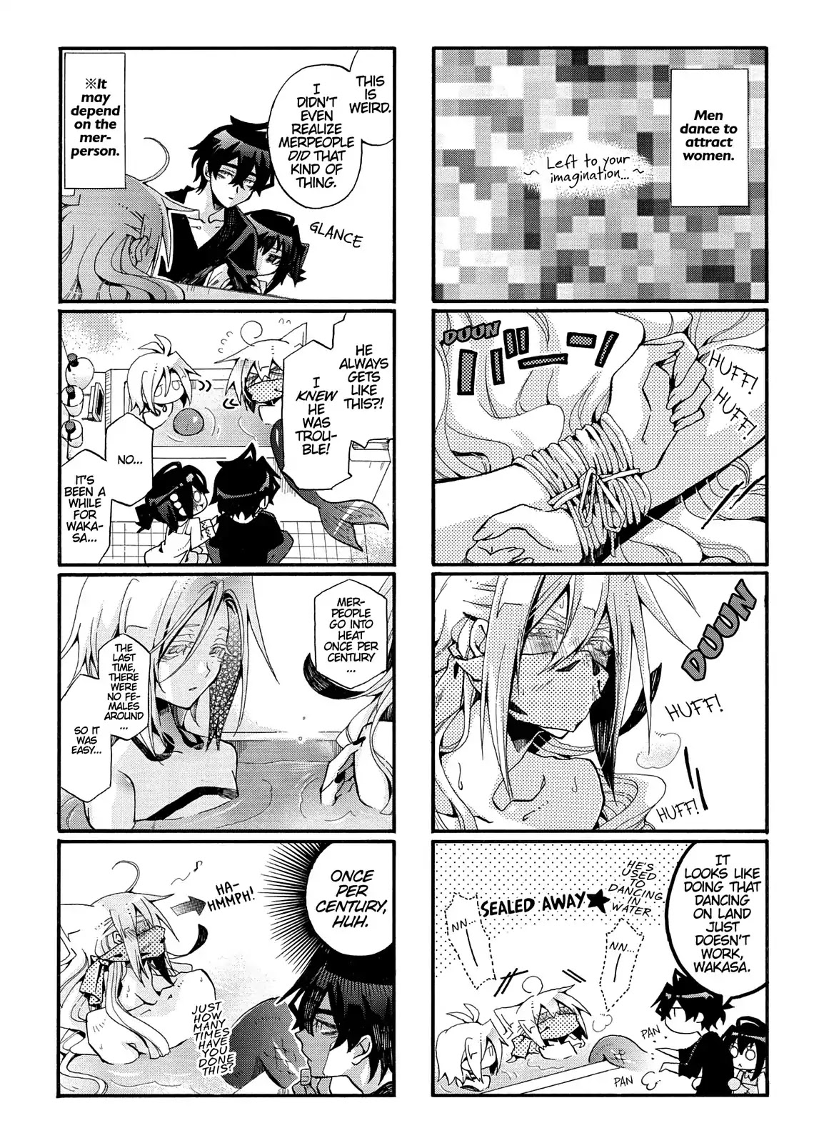 Orenchi no Furo Jijou Chapter 91 page 6 - Chapter 91: Wakasa's Mating Season