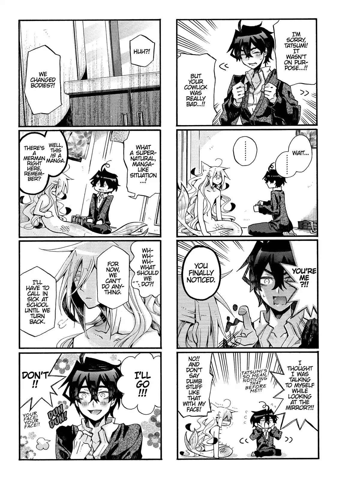 Orenchi no Furo Jijou Chapter 92 page 3 - Chapter 92: Wakasa And Tatsumi's Miracle Change✩Part One Of Two