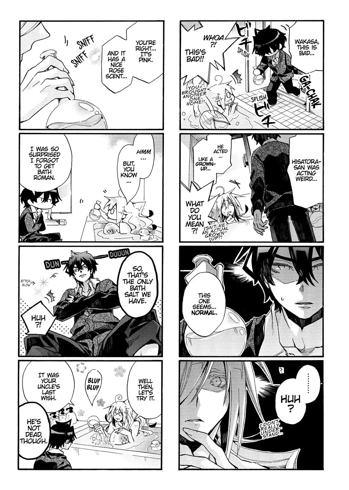 Orenchi no Furo Jijou Chapter 99 page 3 - Chapter 99: Slimy Lotion Bath Salt