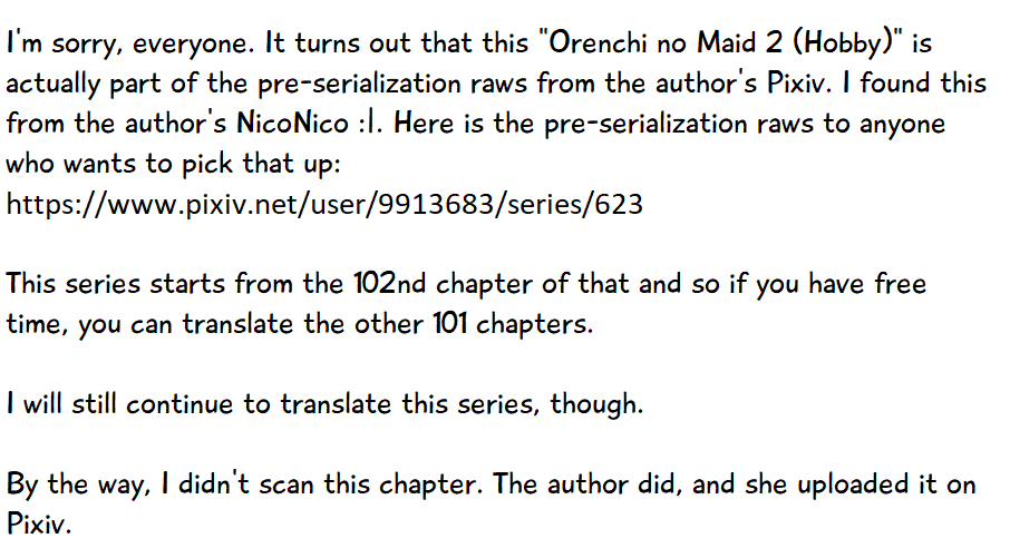 Orenchi no Maid-san 2 (Hobby) Chapter 1.5 page 4 - Chapter 1.5