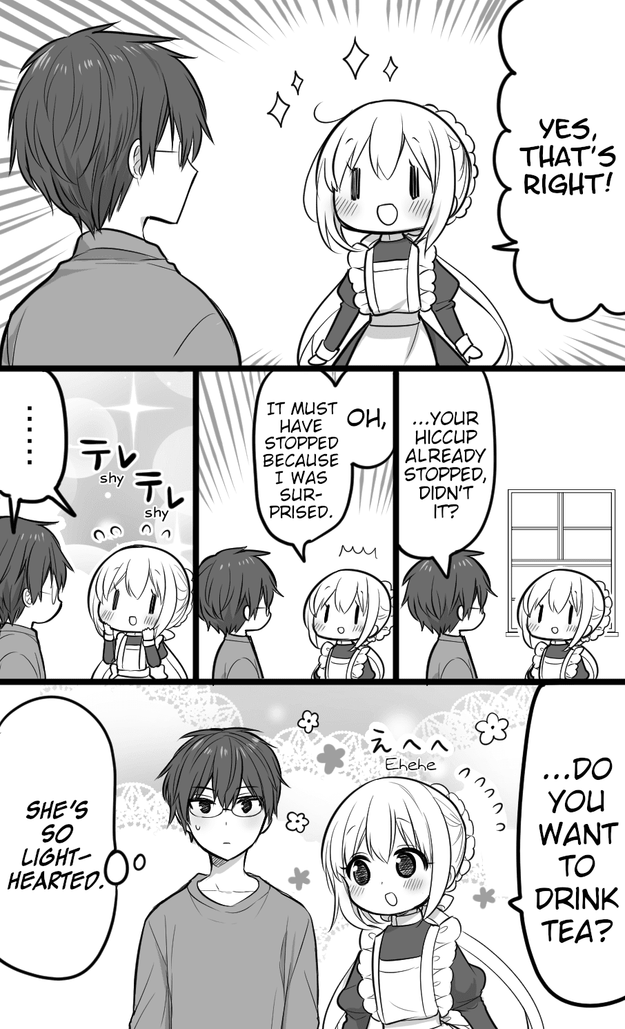 Orenchi no Maid-san 2 (Hobby) Chapter 1 page 4 - Chapter 1: The Maid is Worried of Spreading It