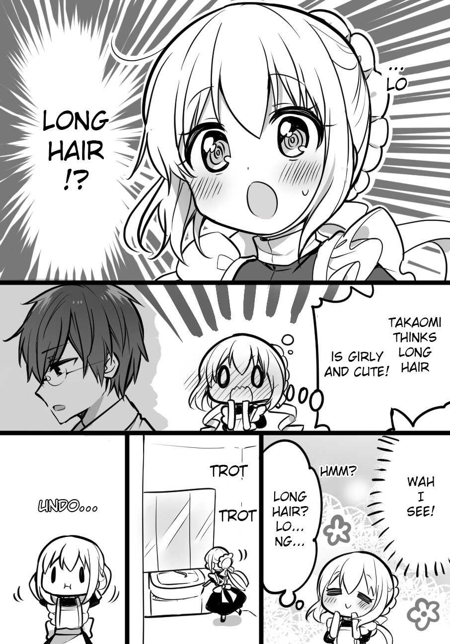 Orenchi no Maid-san 2 (Hobby) Chapter 10 page 2 - Chapter 10: Favorite hair length