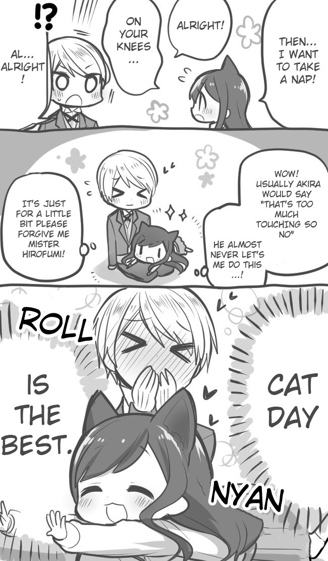 Orenchi no Maid-san 2 (Hobby) Chapter 27 page 1 - Chapter 27: Miss and butler's cat day part 2