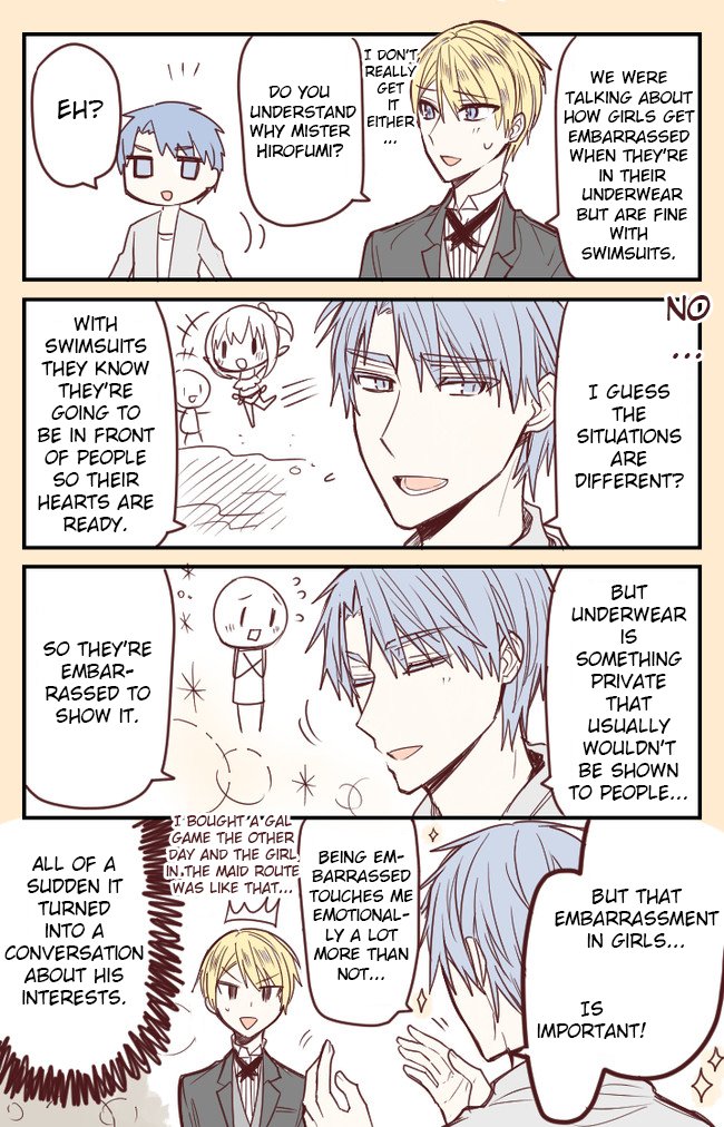 Orenchi no Maid-san 2 (Hobby) Chapter 33 page 1 - Chapter 33: Question for girls 2