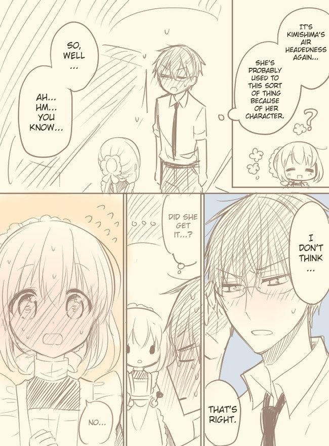 Orenchi no Maid-san 2 (Hobby) Chapter 38 page 3 - Chapter 38: Serious glasses airhead maid and strawberry