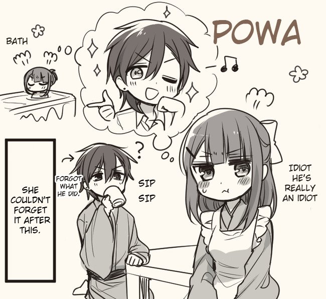 Orenchi no Maid-san 2 (Hobby) Chapter 48 page 2 - Chapter 48: Maid and master cant concentrate in class