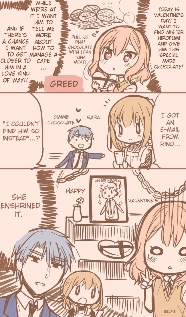 Orenchi no Maid-san 2 (Hobby) Chapter 49 page 3 - Chapter 49: Valentines summary