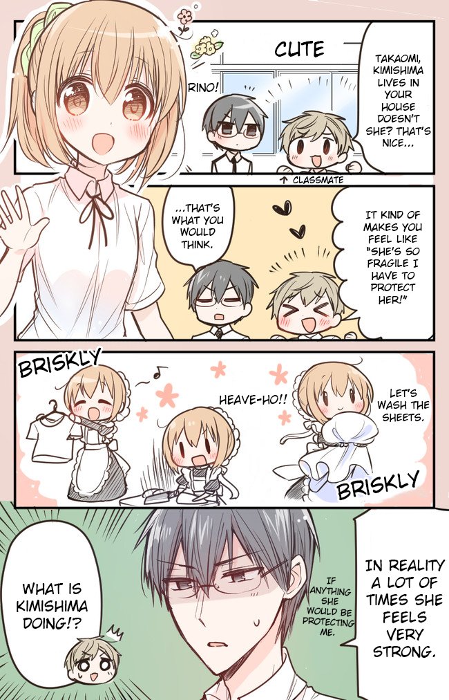 Orenchi no Maid-san 2 (Hobby) Chapter 6 page 1 - Chapter 6: A very capable maid despite how she appears.