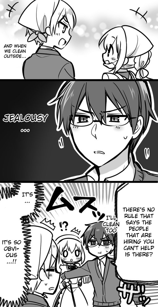 Orenchi no Maid-san 2 (Hobby) Chapter 60 page 3 - Chapter 60: New year’s eve big jealousy