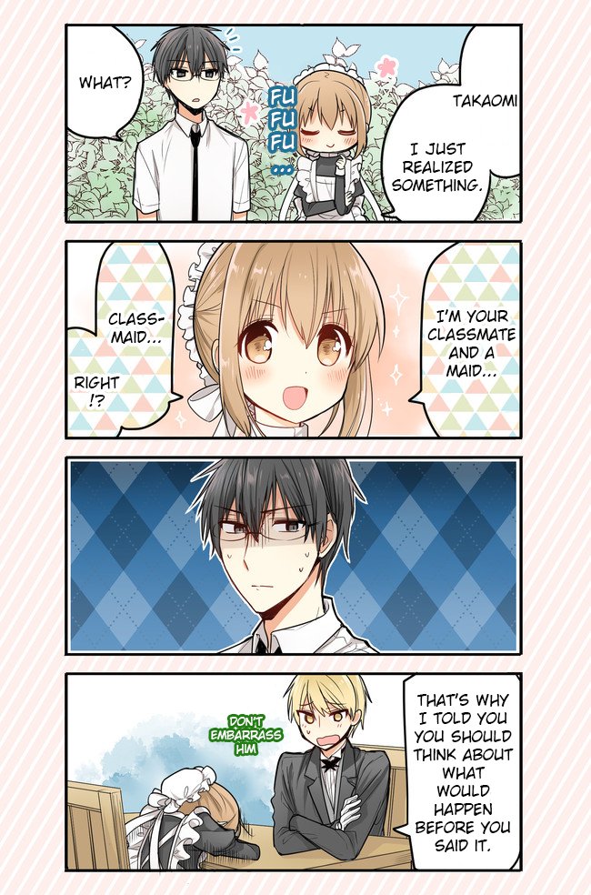 Orenchi no Maid-san 2 (Hobby) Chapter 7 page 1 - Chapter 7: The hairhead maid embarrassed him with a pun