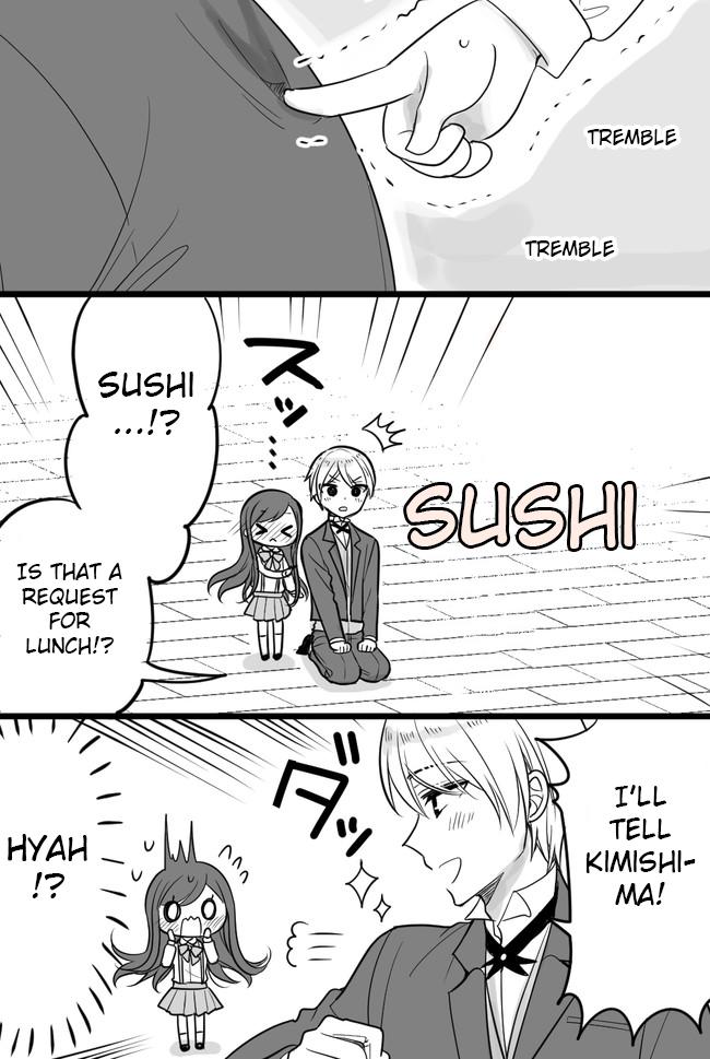 Orenchi no Maid-san 2 (Hobby) Chapter 76 page 3 - Chapter 76: Miss wants to write (I like you) on the back of the butler