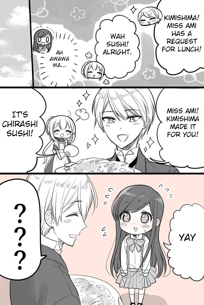 Orenchi no Maid-san 2 (Hobby) Chapter 76 page 4 - Chapter 76: Miss wants to write (I like you) on the back of the butler