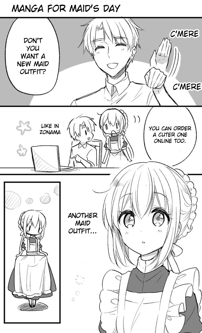 Orenchi no Maid-san 2 (Hobby) Chapter 9 page 1 - Chapter 9: A maid's maid outfit