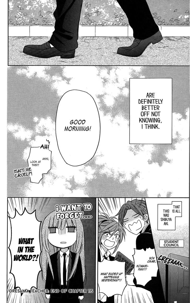 Oresama Teacher Chapter 115 page 30 - Chapter 115