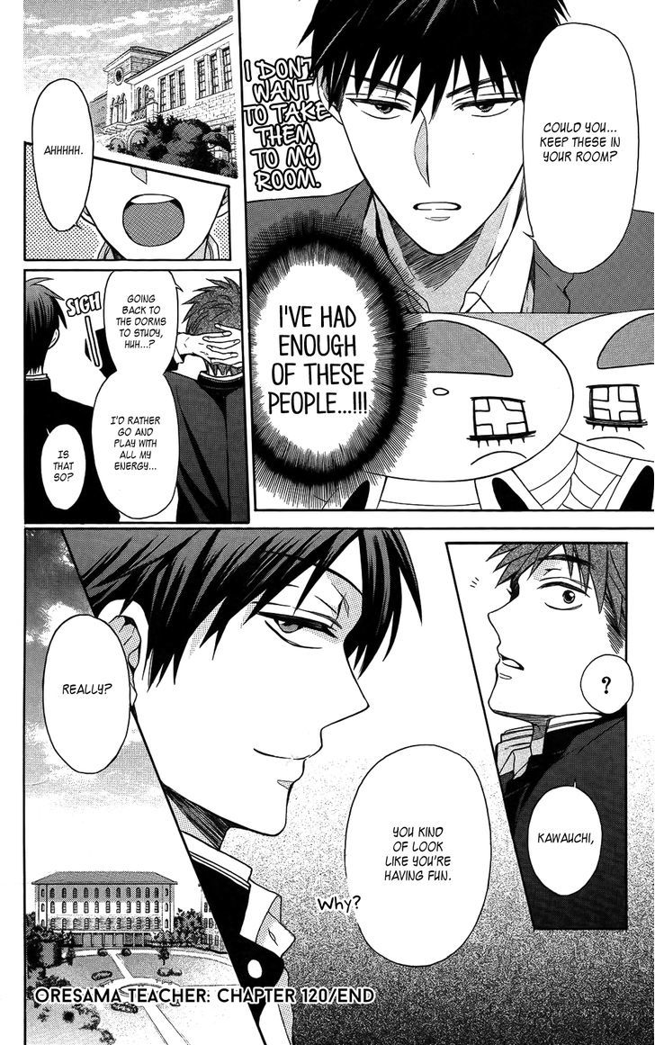 Oresama Teacher Chapter 120 page 32 - Chapter 120