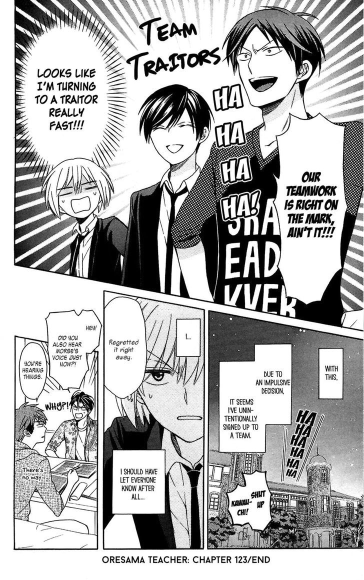Oresama Teacher Chapter 123 page 34 - Chapter 123