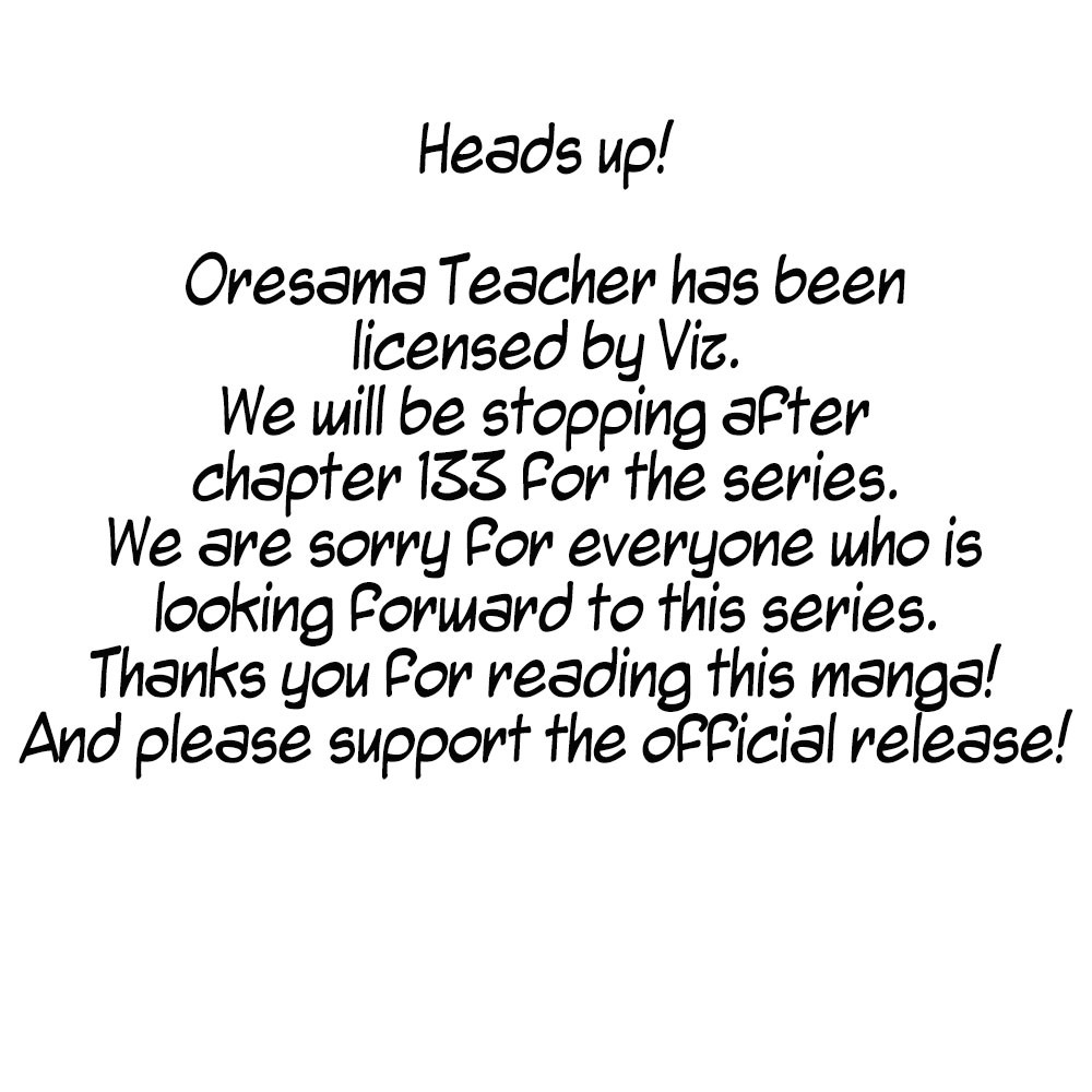 Oresama Teacher Chapter 132 page 32 - Chapter 132