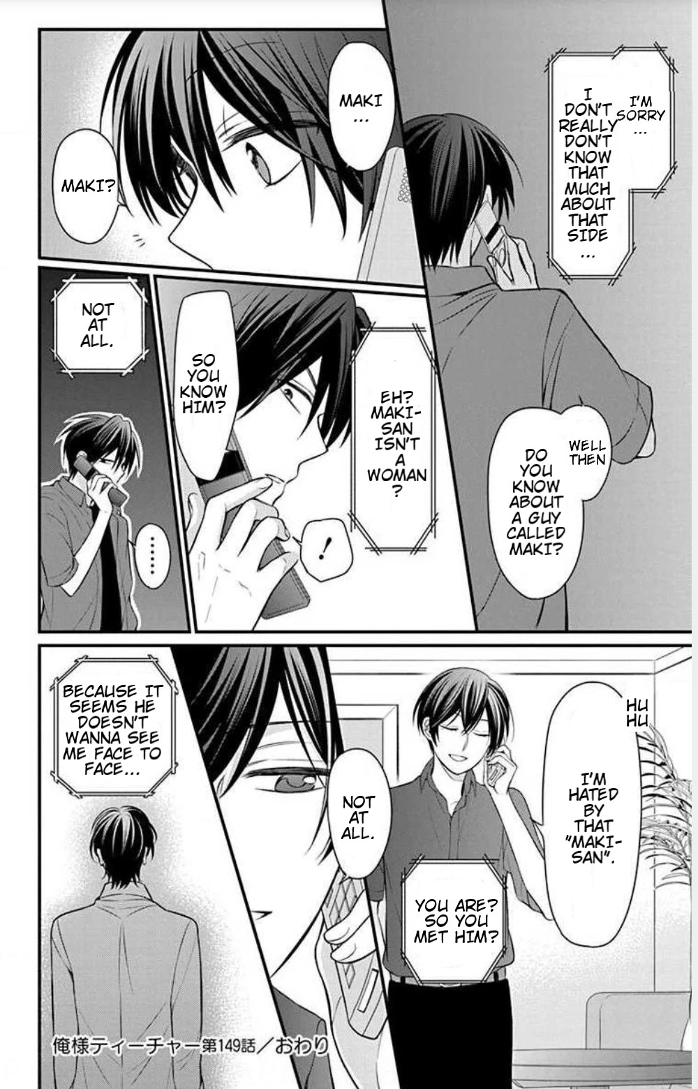 Oresama Teacher Chapter 149 page 30 - Chapter 149