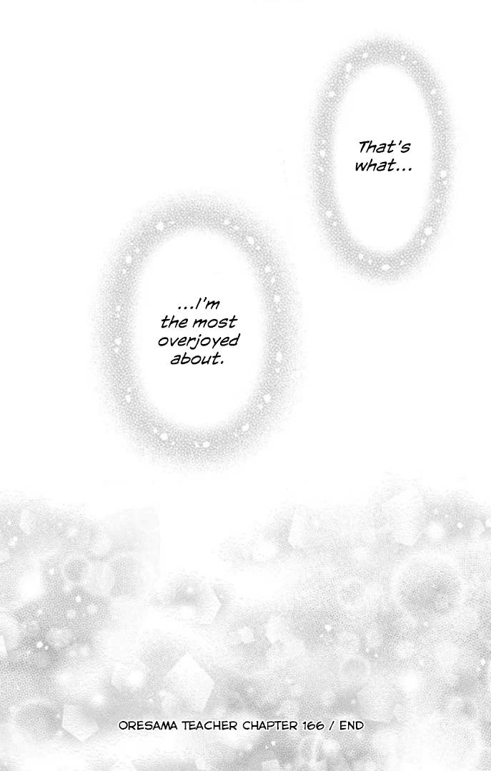 Oresama Teacher Chapter 166 page 32 - Chapter 166