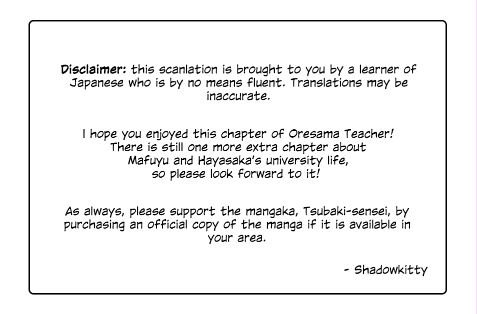 Oresama Teacher Chapter 168.1 page 10 - Chapter 168.1: Volume 29 Extras 1