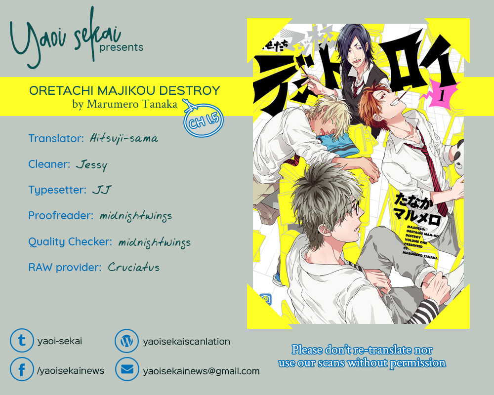 Oretachi Magikou Destroy Chapter 1.5 page 1 - Chapter 1.5