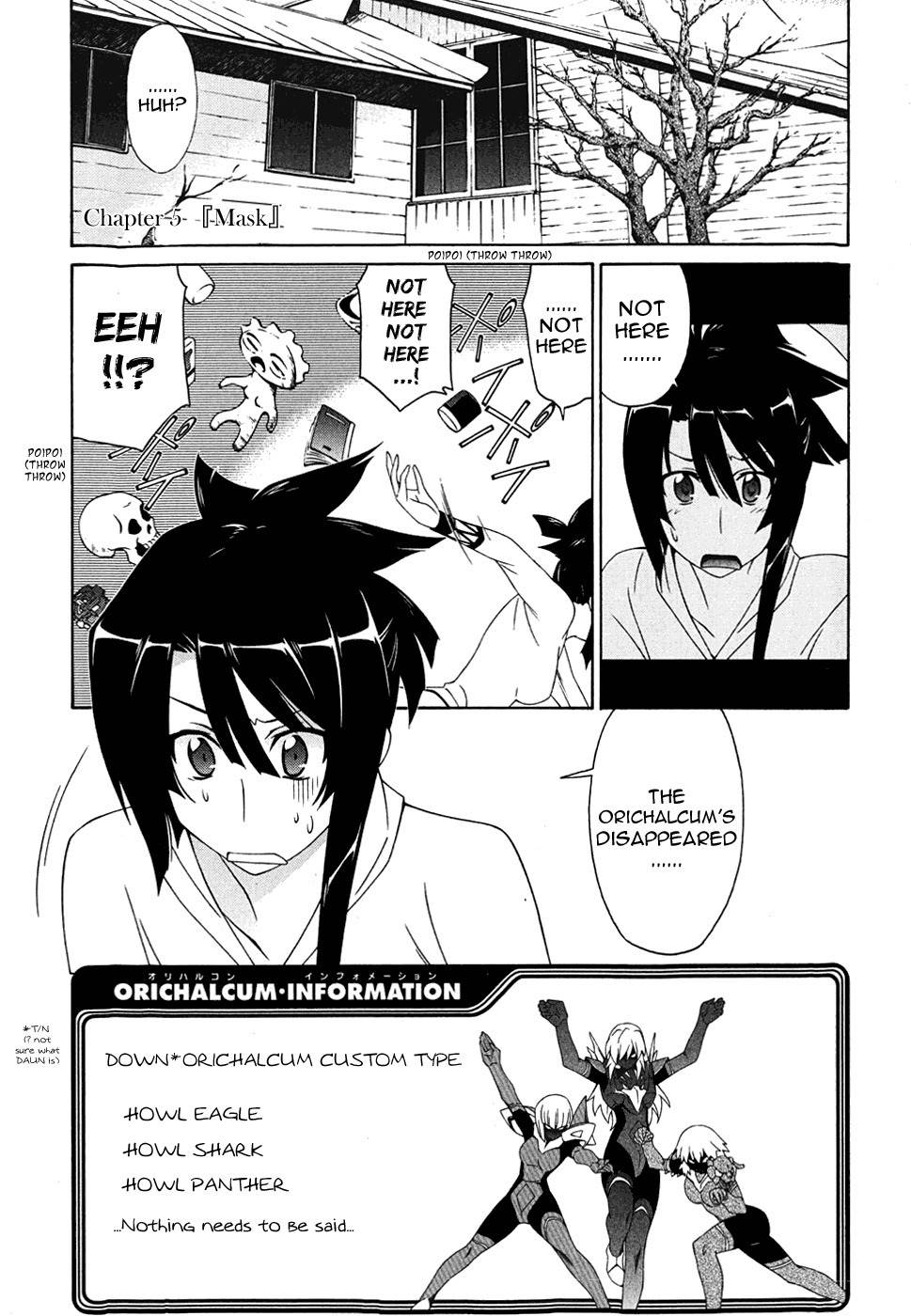 Orichalcum Reycal Chapter 5 page 1 - Chapter 5: Mask