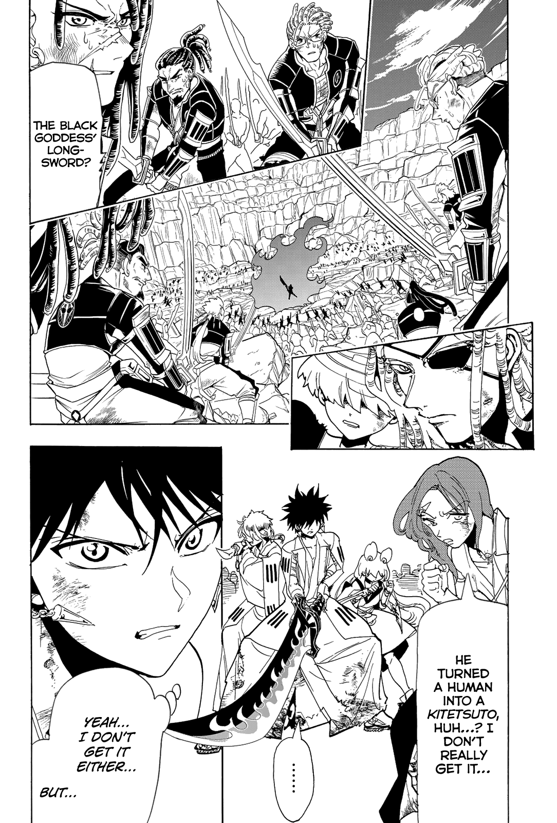 Orient Chapter 108 page 4 - Chapter 108: The Black Goddess' Longsword