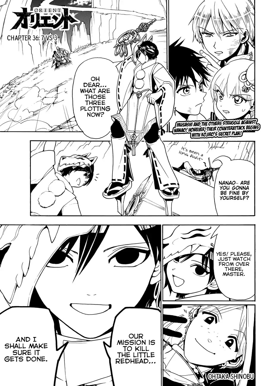 Orient Chapter 36 page 3 - Chapter 36: 7 vs 3