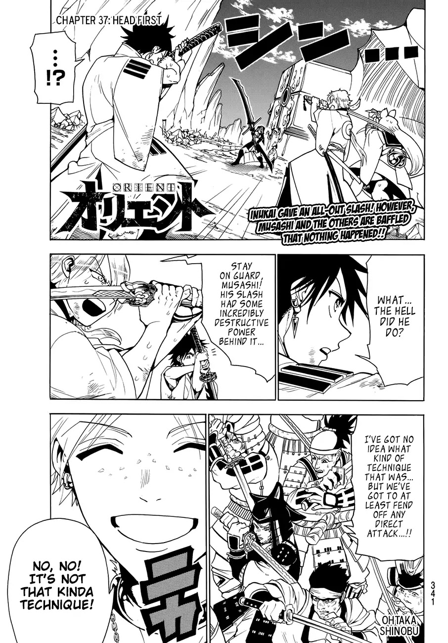 Orient Chapter 37 page 2 - Chapter 37: Head First